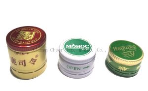 Aluminium topi untuk lisan cair botol