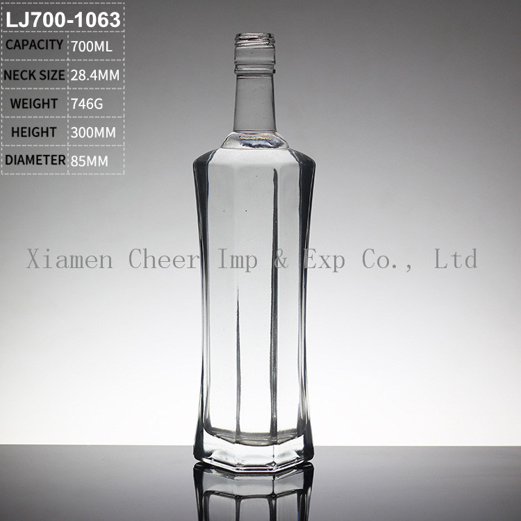 Botol Kaca Grosir China Screw Flacon Glass Liquor Bottle